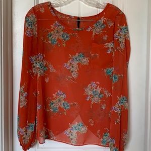 Long sleeve blouse